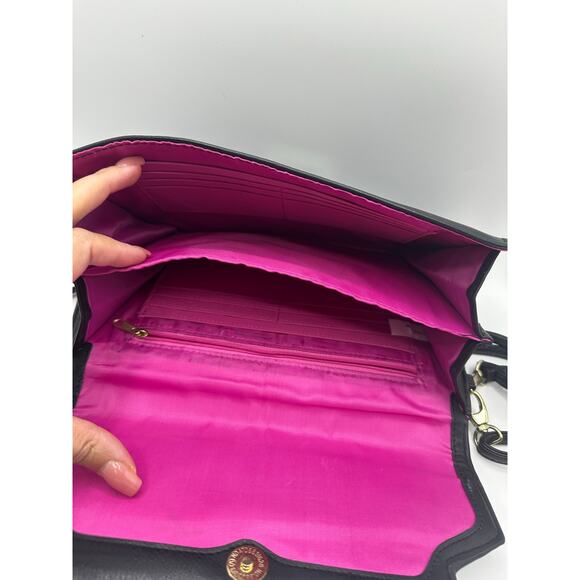 Nicole Miller Wristlet Crossbody Removable Straps - Picture 4 of 7